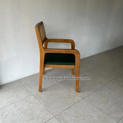 Rottan square dinning chair - Image 2